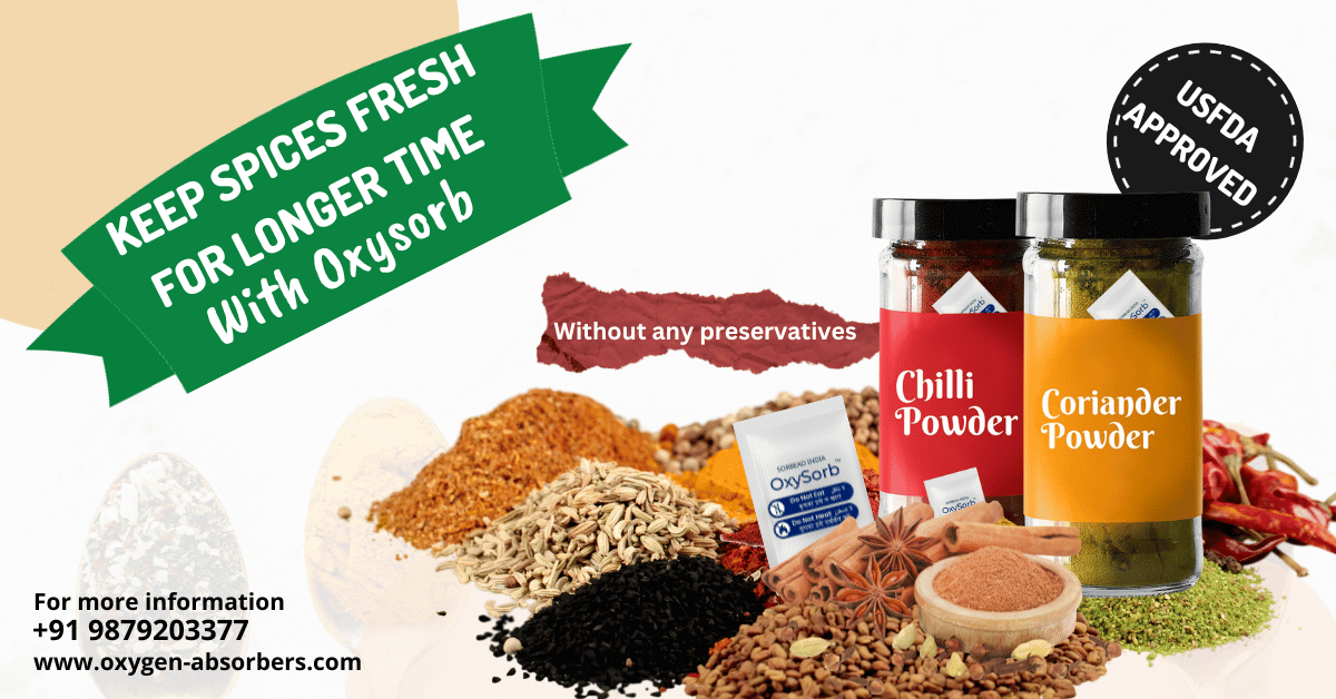 How to Keep Spices Fresh Longer with Oxysorb Oxygen Absorbers